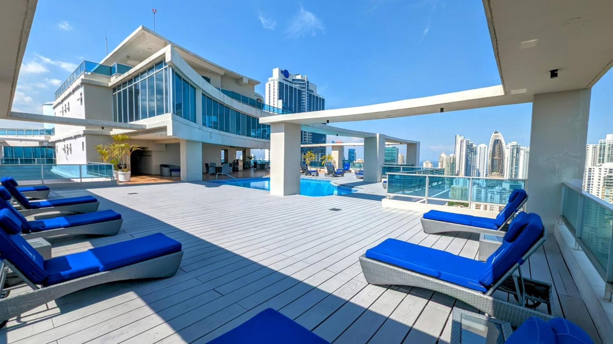 Yc 3602 L Apartamento 2Br En Av Balboa Panama City Exterior photo
